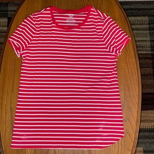Red and white striped. XL. Faded Glory.